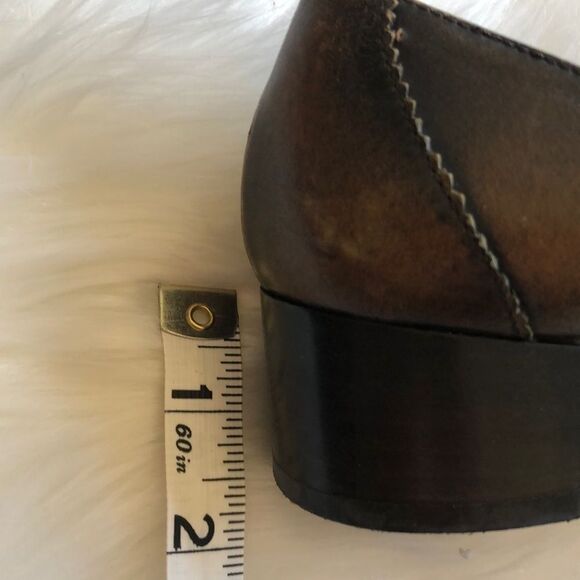 BRUNO MAGLI Brown Leather Wing Tip Loafer, EU 34 / US 2-1/2 - 3 - Picture 7 of 7